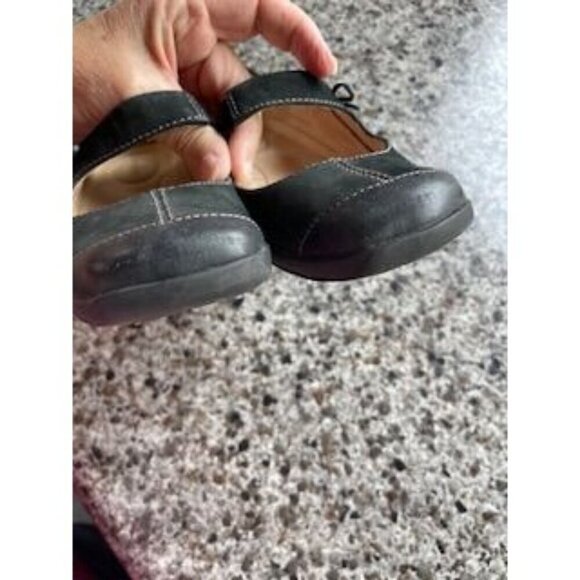 Women's Daily NATURALIZER women’s SZ 7M BLACK Leather Mary Jane Shoes - Picture 6 of 16